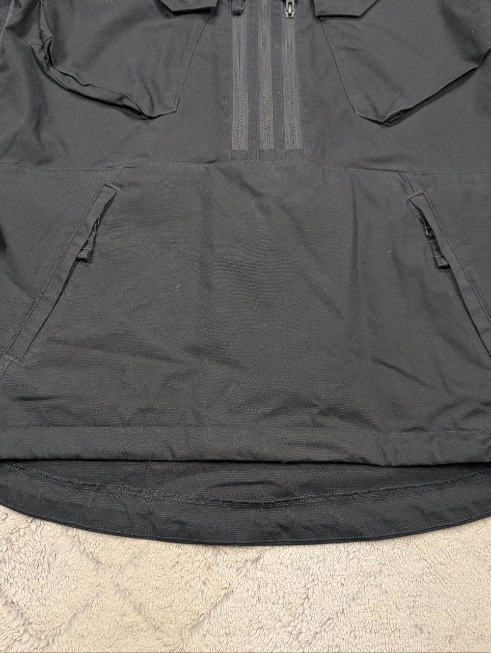 Helikon Tex Jacket Mens S Black Pilgrim Anorak Tactical Hooded Outdoor Utility - Picture 3 of 8